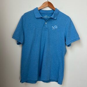 Detroit Lions Vineyard Vines Short Sleeve Polo Size M